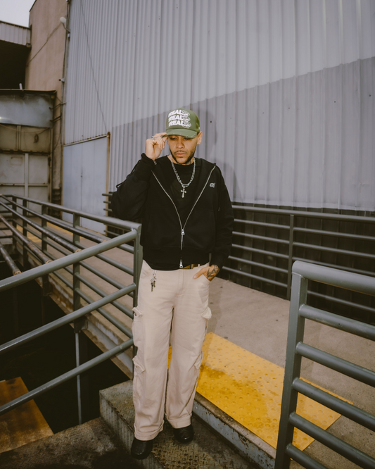 Trucker Hat "Fé Terrenal" Verde Oscuro