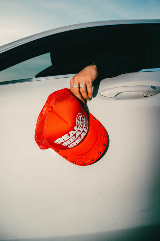 Trucker Hat "Sangre Real" Rojo Intenso