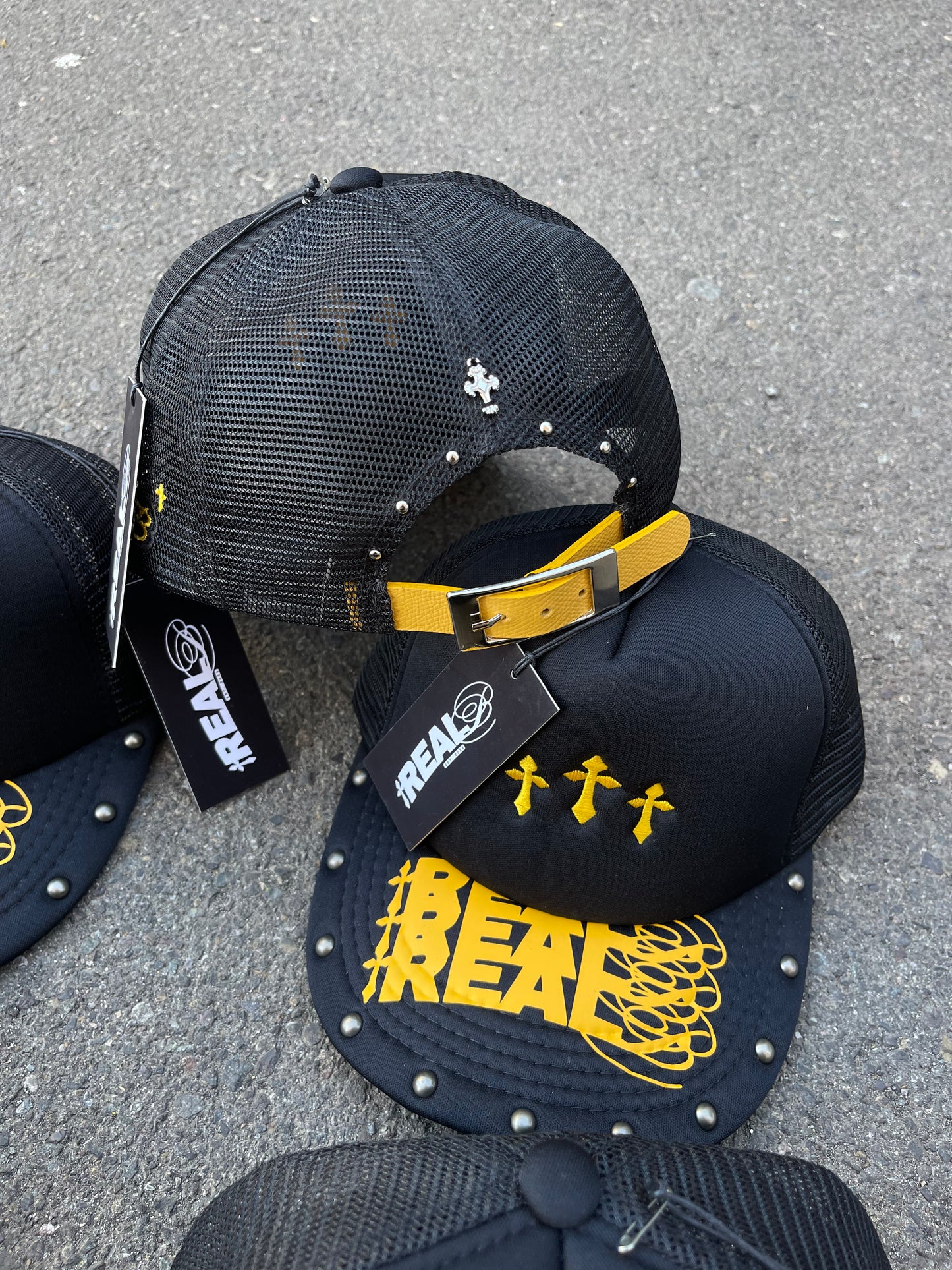 Trucker Hat "Prince Of Pace" Yellow