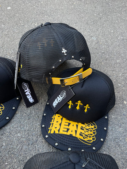 Trucker Hat "Prince Of Pace" Yellow